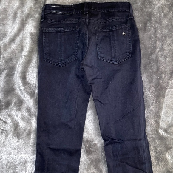 Rag & Bone Black High Rise jeggings Size 24 - Picture 4 of 5